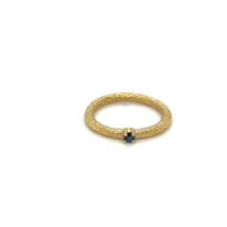 ring zilver toermalijn