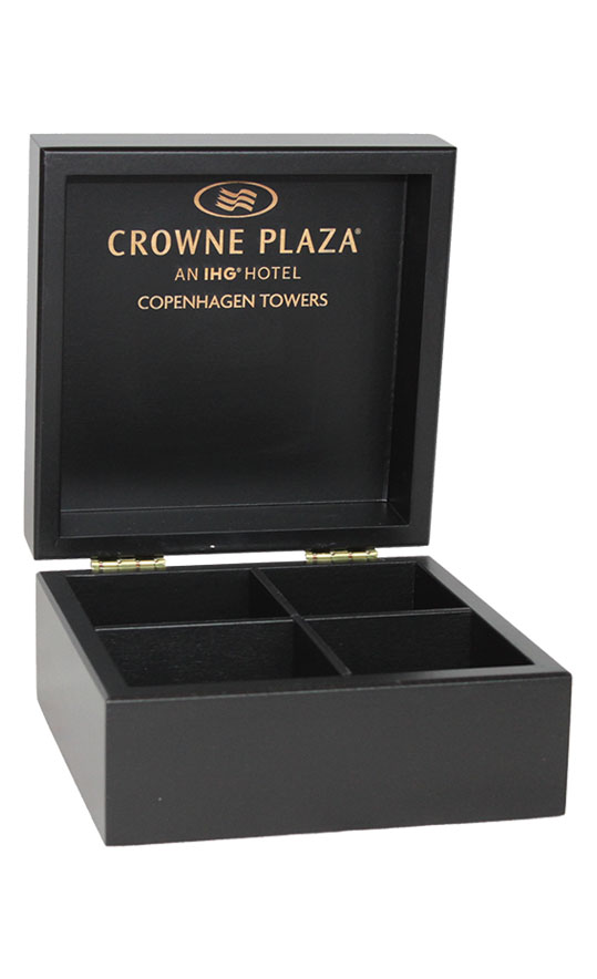 Tea box str. 15 x 15 x 9 cm - Crowne Plaza