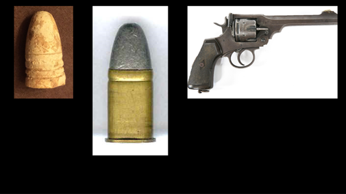 cartouche et balle Mk II Webley .455