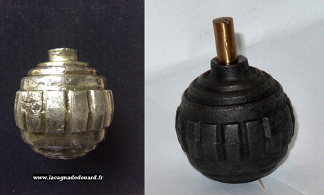 Grenade kugel modèle 1915