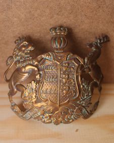 Décoration de pickelhaube (casque à pointe) wurtembergeois.