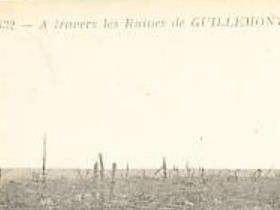 Les ruines de Guillemont
