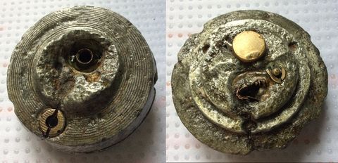 Anneau de base d’une fusée HZ 16. 