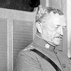 Stubby décoré par le Général Pershing.