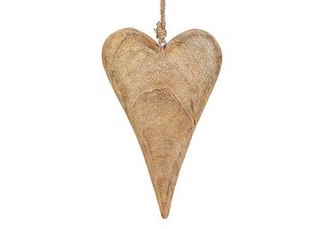 Herz aus Mangoholz