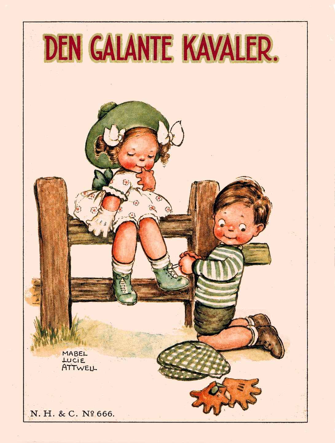 Attwell, Mabel Lucie - Den Galante Kavaler (N H & C no 666) 