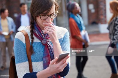 text trouble