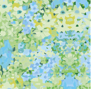11819014 skærm grønne blomster