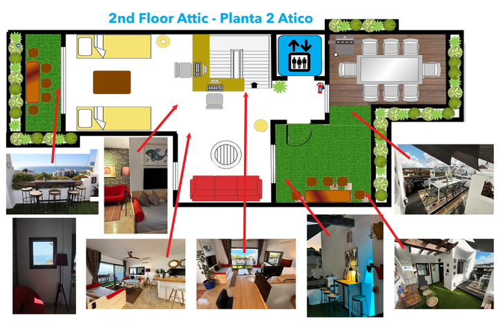 2nd Floor – Planta Ático at Marina16