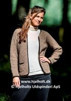 Dess  82065 - cardigan med kontrastkanter