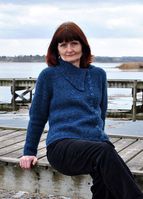 Dess 82048 - jakke med assymetrisk lukning