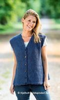 Dess 82069 - vest i A-snit med snoning
