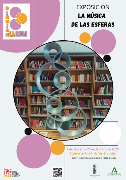 BIBLIOTECA PROVINCIAL EXPOSICION PANELES LA MUSICA DE LAS ESFERAS