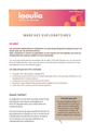 laoulia | fiche technique marches exploratoires