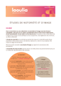 laoulia | fiche technique études de notoriété et d'image