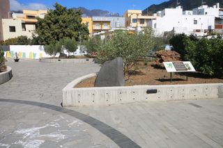 Der schöne Vorplatz des Museums