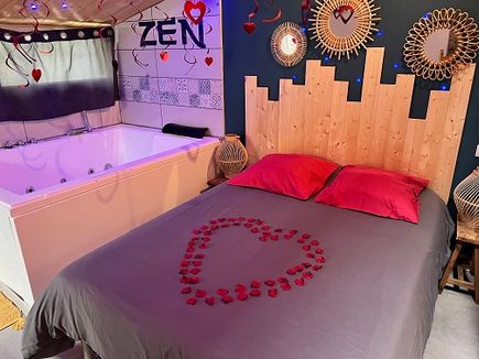 chambre avec fauteuil tantra romantique