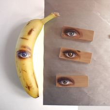 auge-banane-malerei