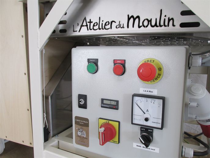Coffret électrique 380V moulin type Astrié