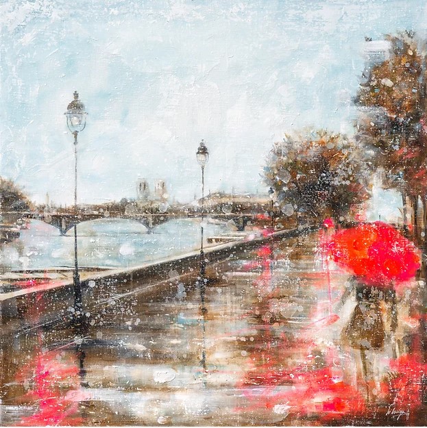 APRES MIDI A PARIS 80X80
