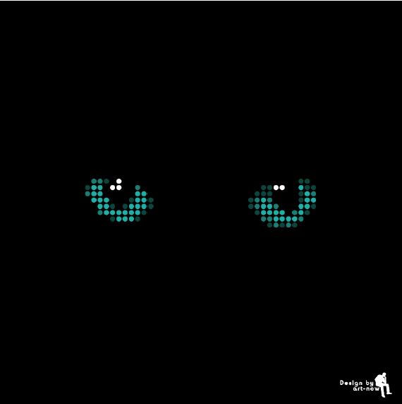 ART NOW_BLACK CAT_20X20