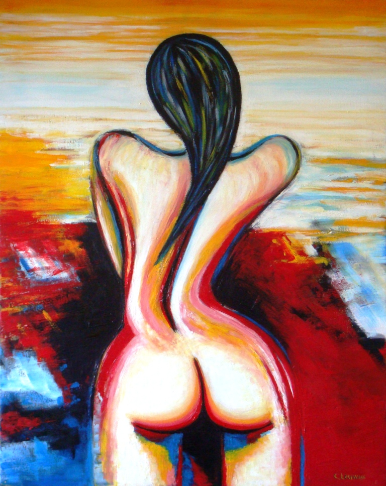 Nu de plage 92X73