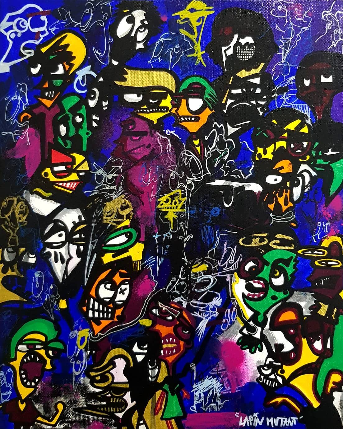 VOYAGE FUNESTE 40X48