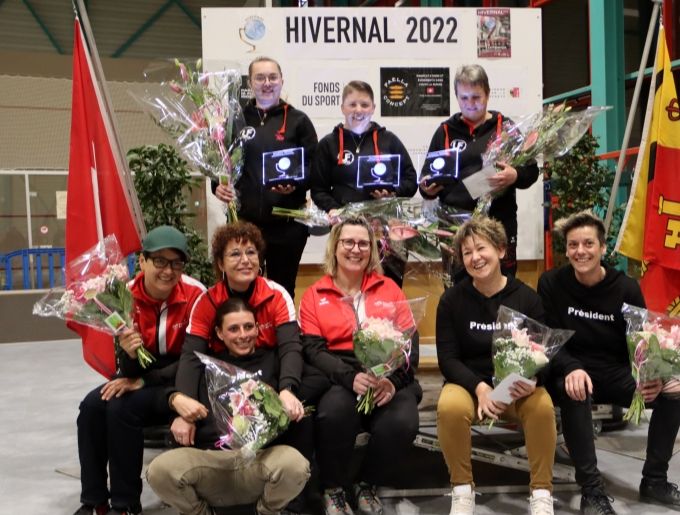 12 et 13 février - Podium de l'HIVERNAL FEMININ 2022