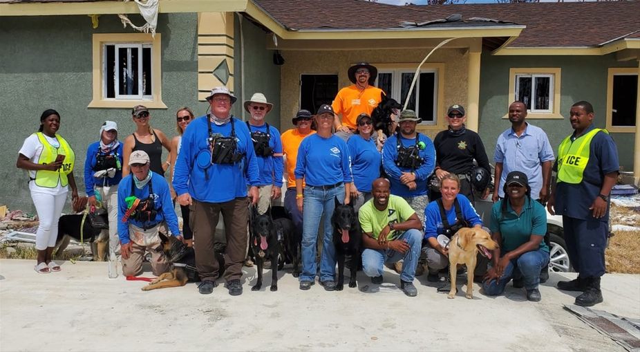 Bahama search for the lost after hurricane.