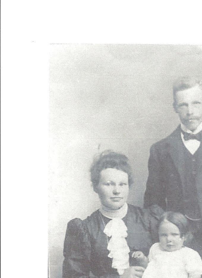 Mors farbror Laurits Hansen og hustru.