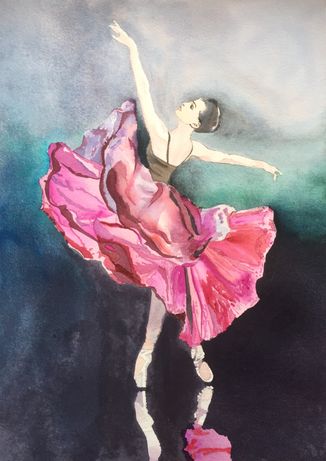 158. Ballerina i pink
