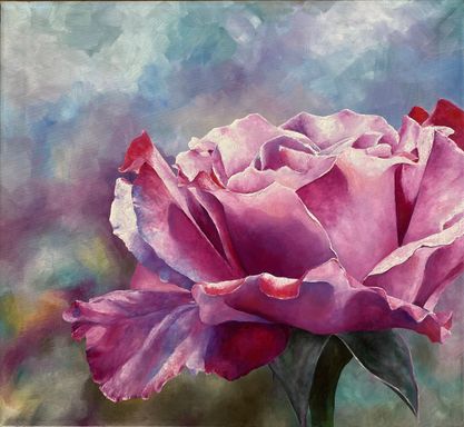Lyserød rose