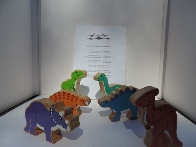 Sagopåsen SEX DINOSAURIER
 BA34   420kr Tema  MATTE FÖR DE SMÅ