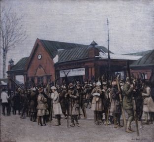 "Majorstuen stasjon, Oslo ca. 1925" 
