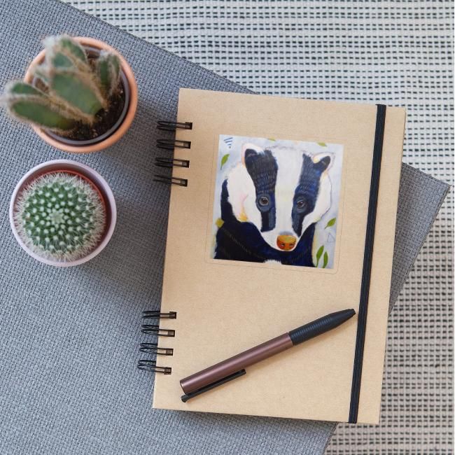 badger sticker