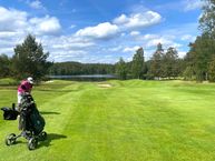 Allan på hul 6 på Eksjö Golfklub