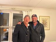 Ulrik og Thomas (med cap) for første gang!