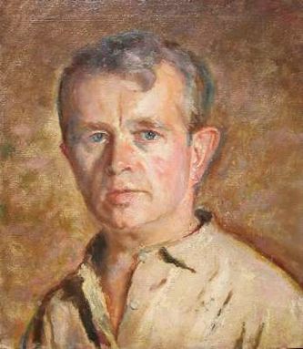 Léon Gard, autoportrait 1969.