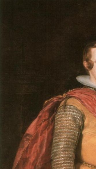 Philippe IV d'Espagne à l'âge de 18 ans par  Vélasquez