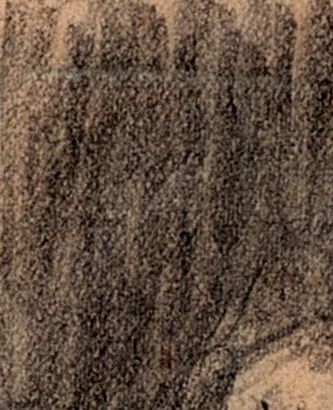 Etude (mine de graphite, 12 X 9 cm, vers 1922)