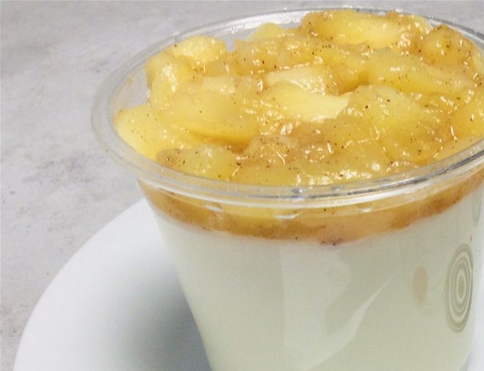 Panna cotta à la pomme