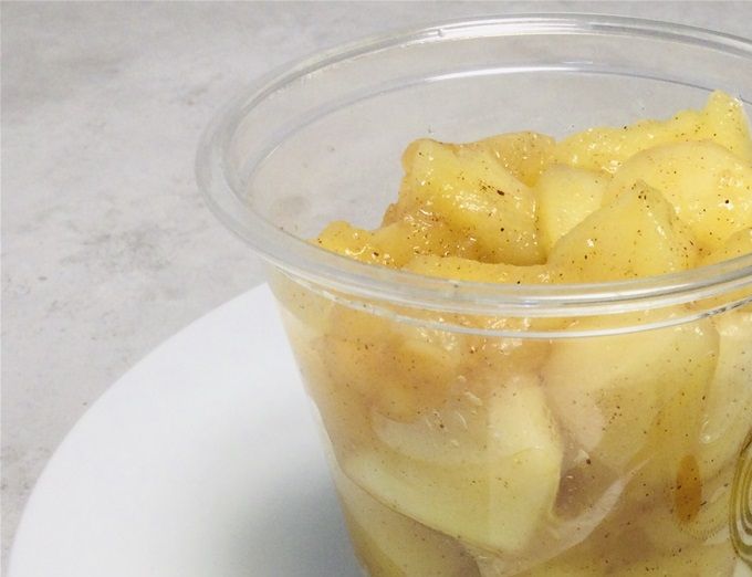 Compotée de pomme à la cannelle