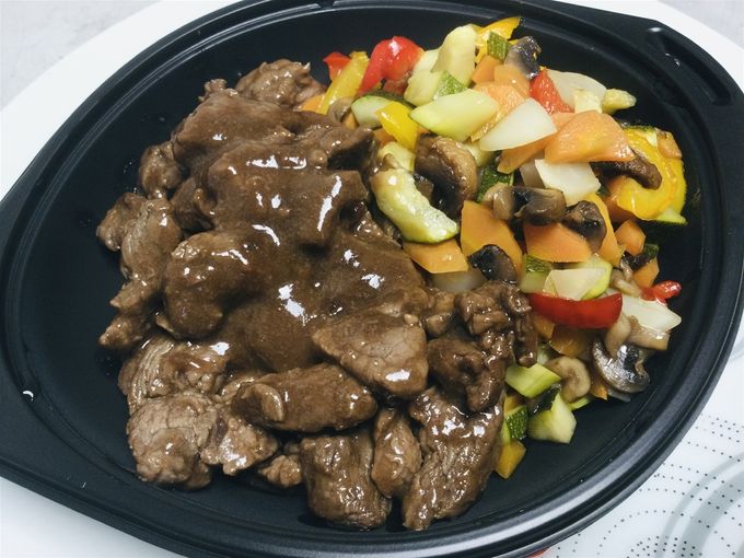 Onglet de bœuf saveurs asiatiques & légumes confits
