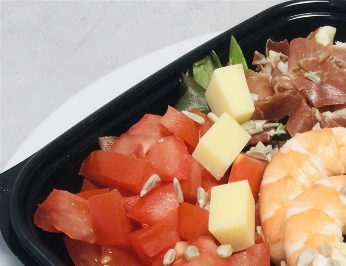 Salade repas terre & mer
