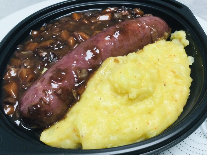 Ragoût breton de saucisse & écrasé de pomme de terre