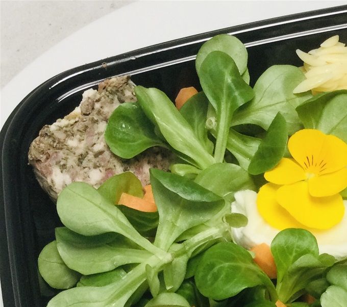 Salade repas campagnarde