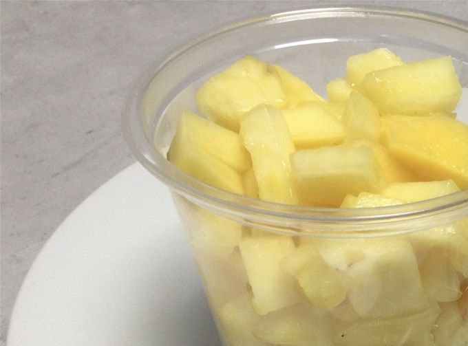 Tartare d’ananas & mangue