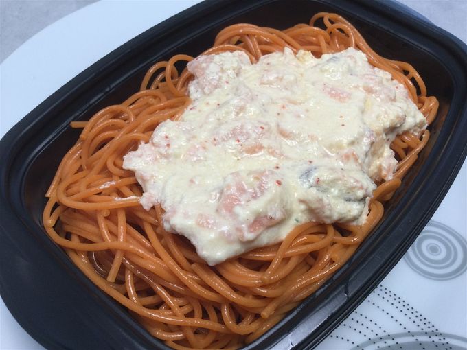 Spaghettis au quinoa, tomate sauce au saumon crème de soja