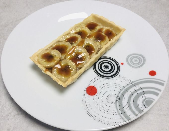 Tartelette à la banane & caramel