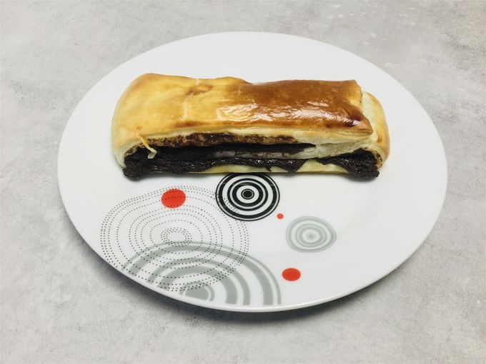 Feuilleté au chocolat & banane